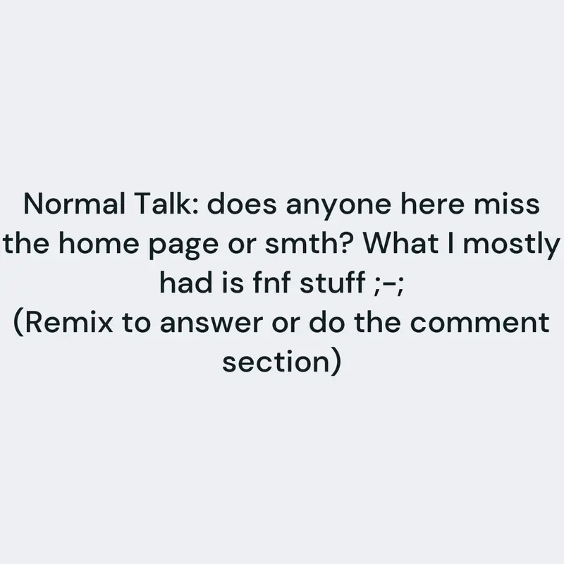Normal Talk by @ReinoCube_Official