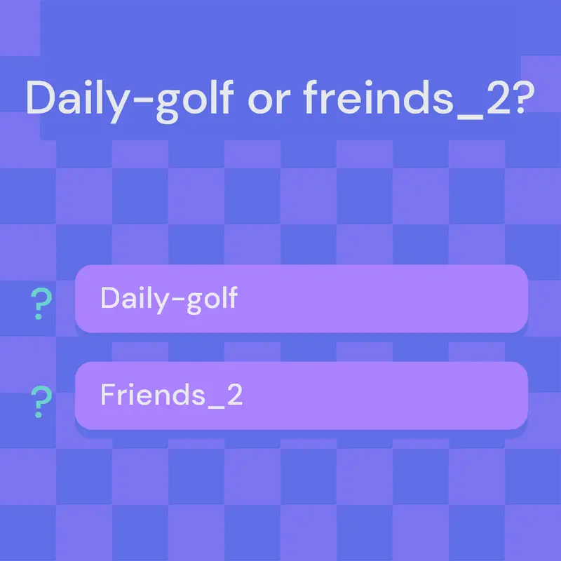 Game by @Friends_2