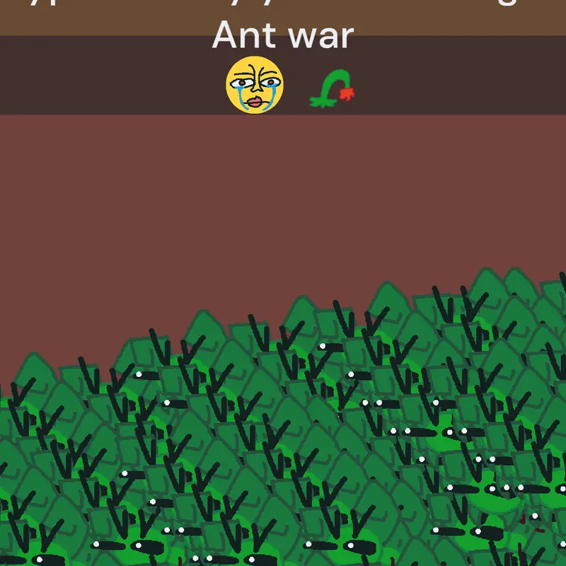 "Green ants, order up!" by @PoloIsWatching