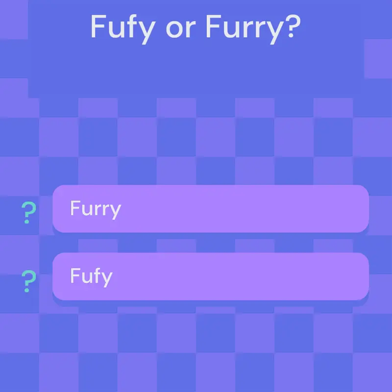 Fufy or Furry by @CriscottoYT
