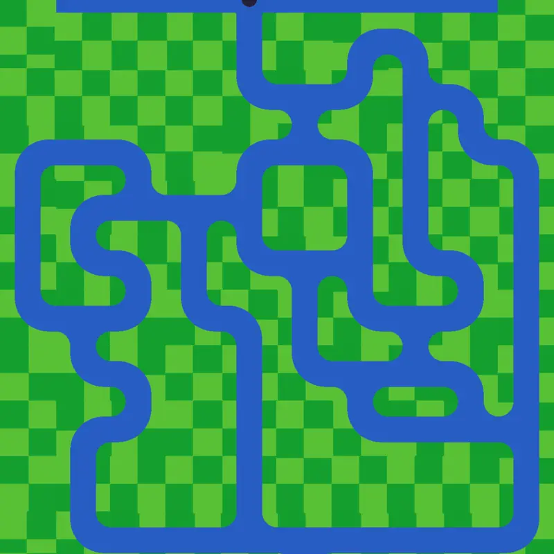 Golf Labyrinth by @Gordey0901