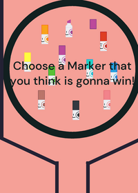 Find the Markers Marble race