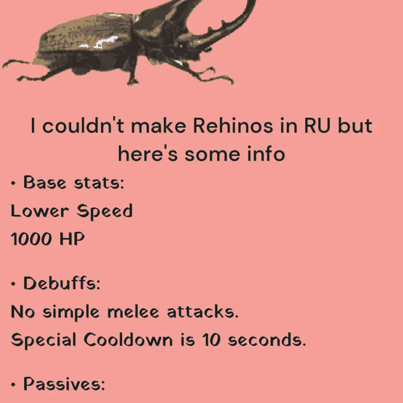 Rehinos in RU by @TripleGuyGang