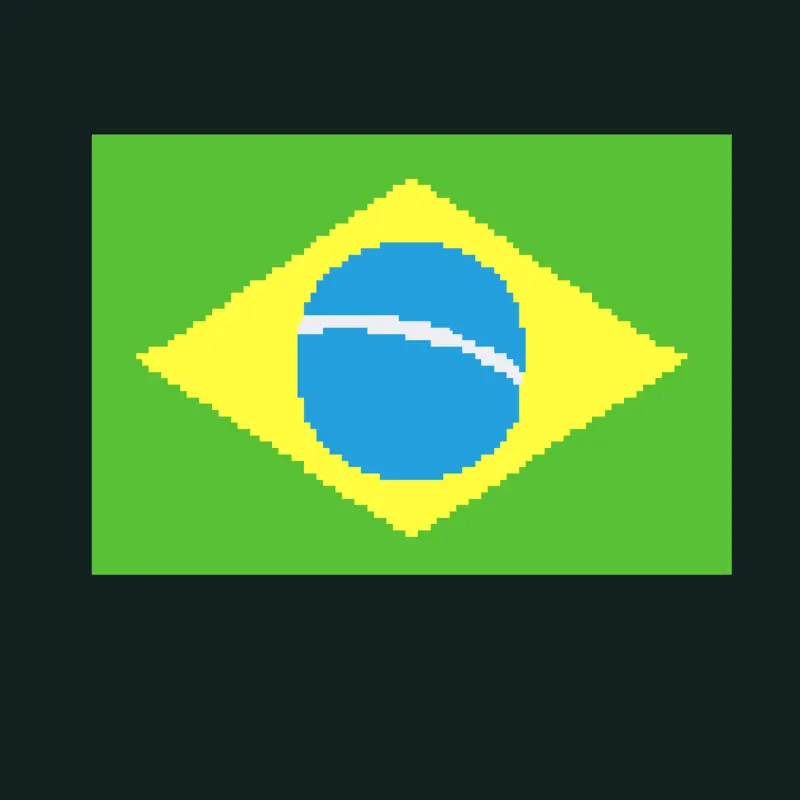 Brazil Flagband by @Burning_Flamez