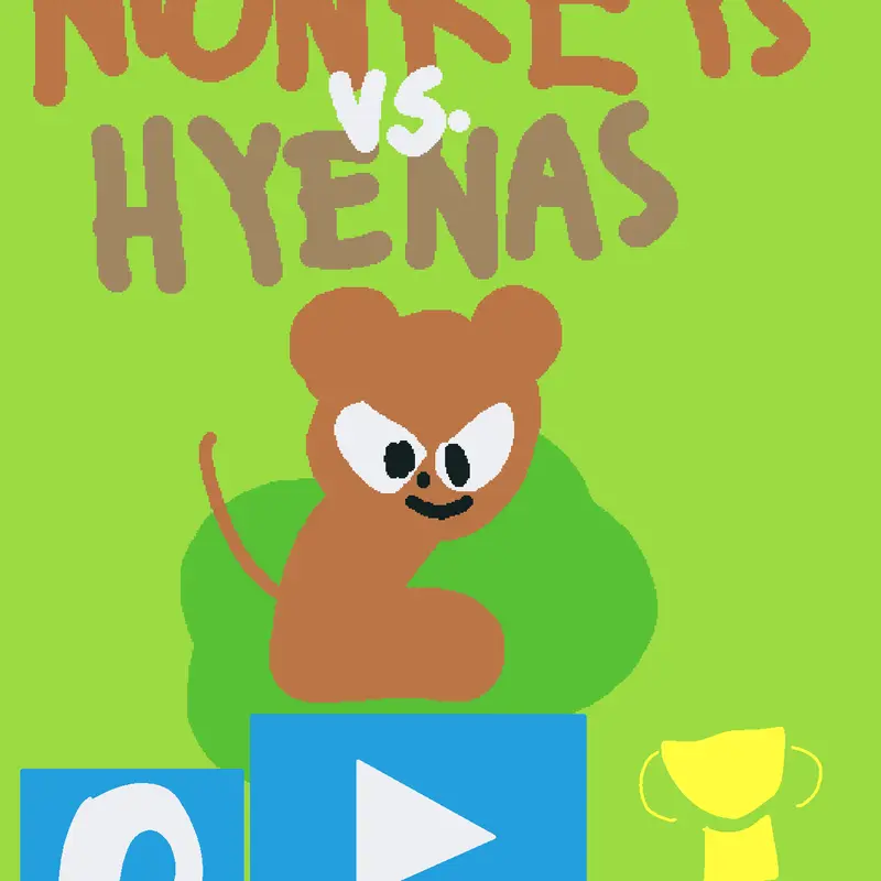 Monkeys vs Hyenas by @hhgv