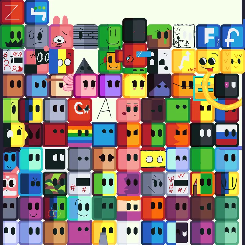 Draw ur cube OC by @Gamer_Yousef