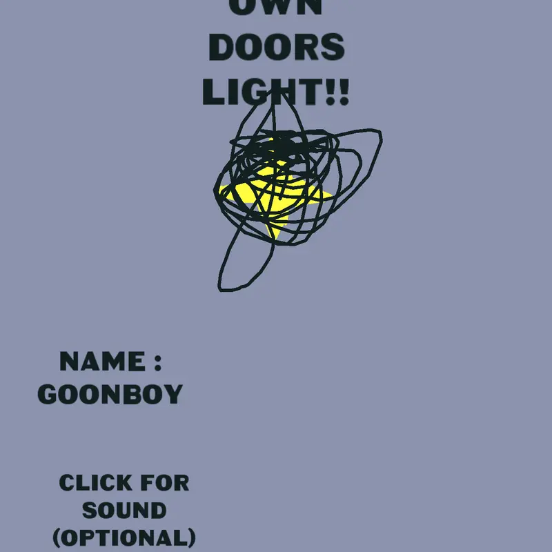 My custom doors light by @copil_arbore