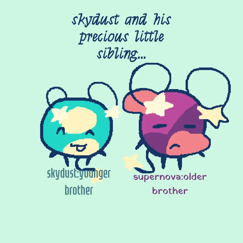 siblings by @skydustXD