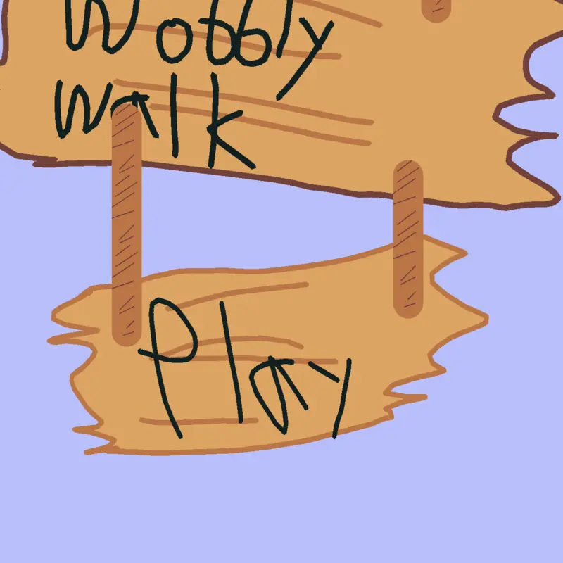 A wobbly walk by @YOUCANNOTESCAPEME