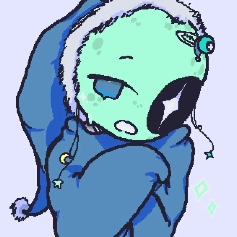 Astro in my style but it went weird. AAA by @Ebska_