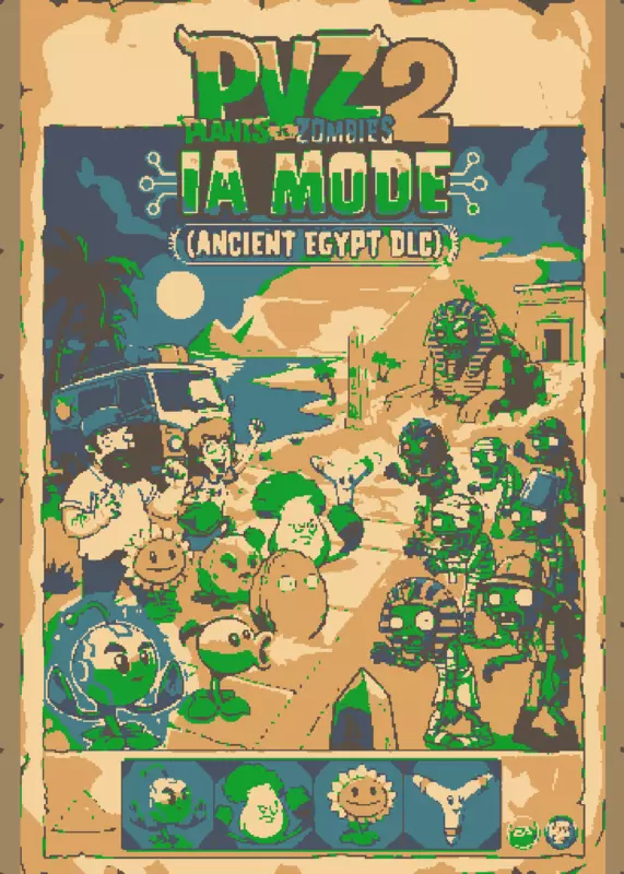 Plants VS Zombies by @San_Sanpro