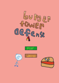 Burger tower defense