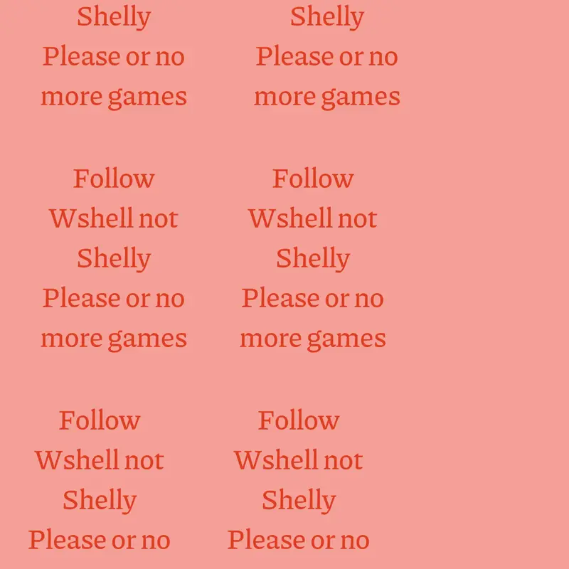 Game by @wshell