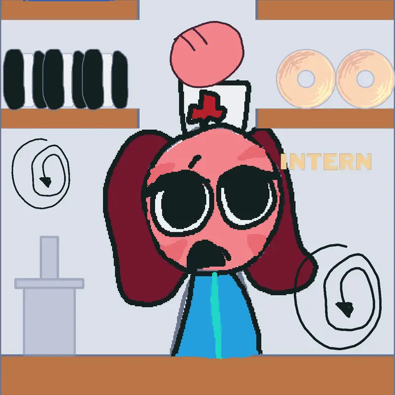 Nurse mukbang. by @Sarahskuraxx