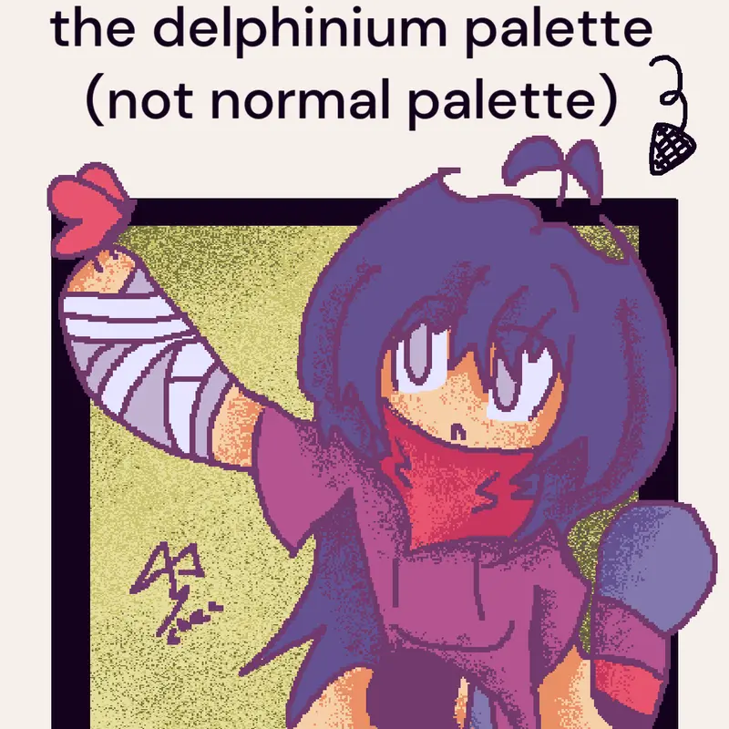 Delphinium fear me by @-cheezcake-creator-