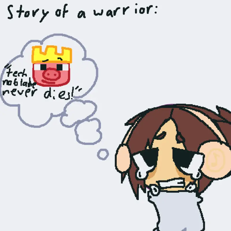 We miss u technoblade:( by @coco_original