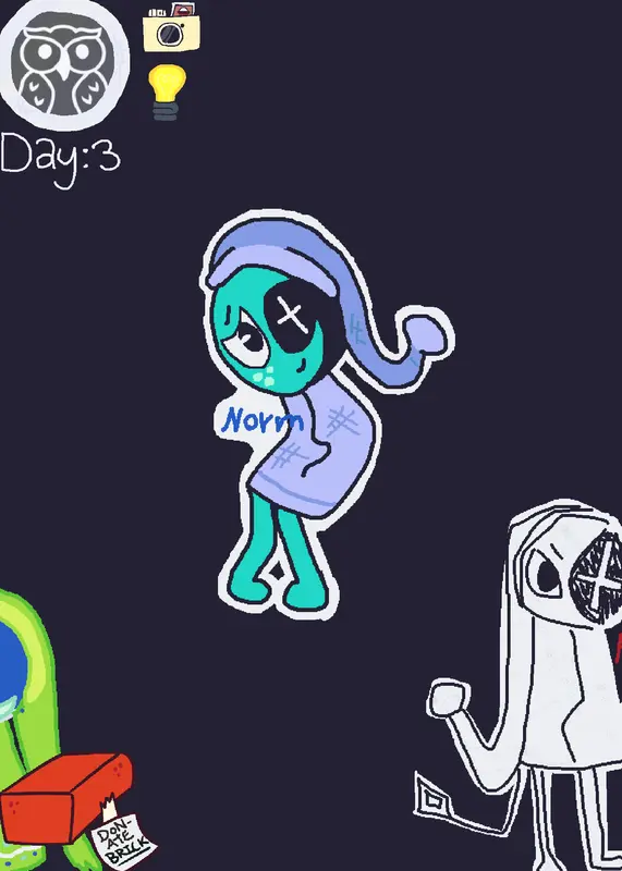 Drawing Astro in new aesthetics everyday by @4STR0-002