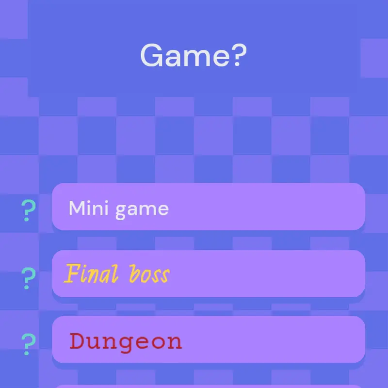 Game by @forsaken_KIKIMAMA