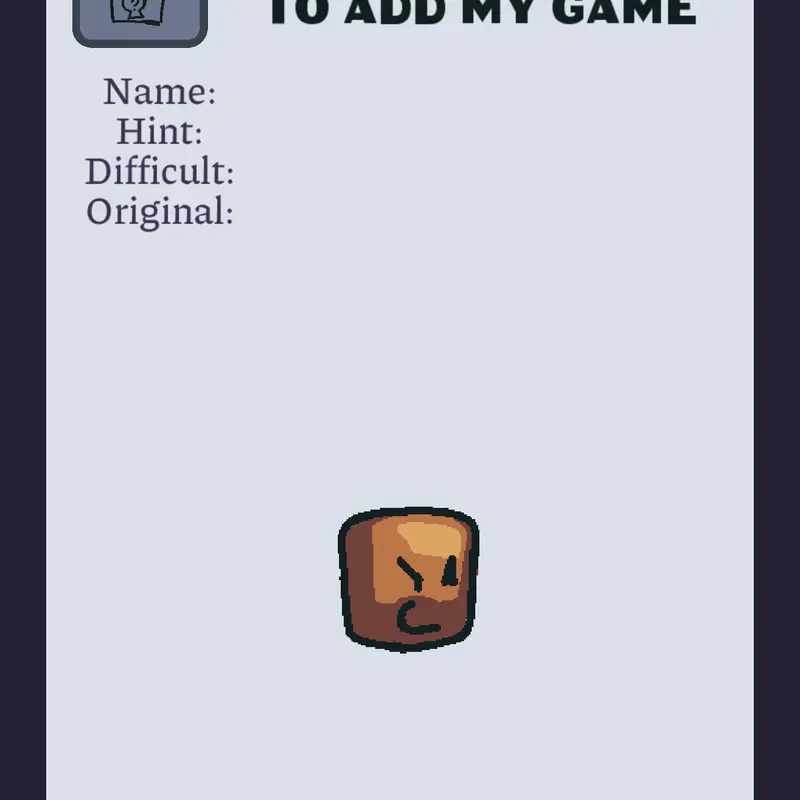 Game by @caslotman