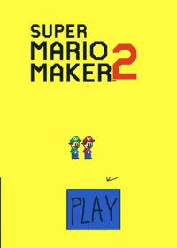 Super Mario Maker 2 play 1 and Luigi