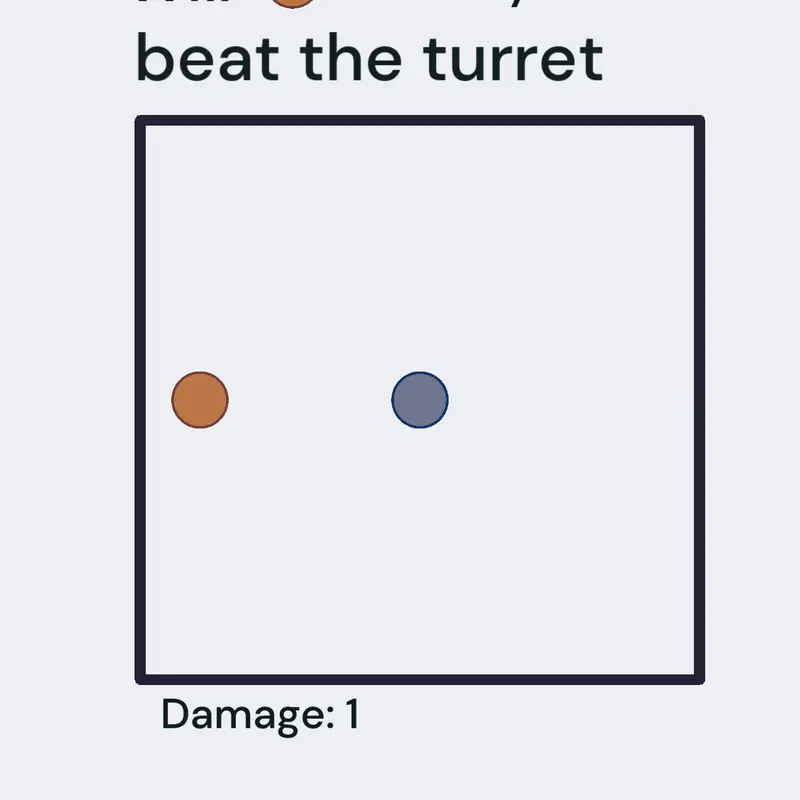 Will slammy beat the turret? by @Teleporto