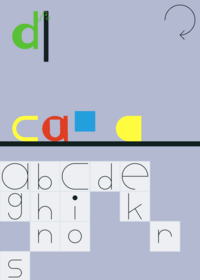 Letter typer band thing