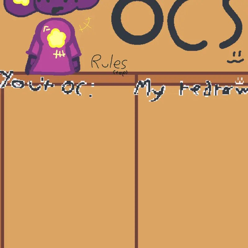 REDRAWING OC'S BAE by @rosalina_hehe