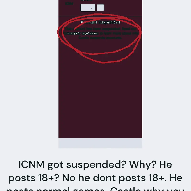 ICNM suspended by @gidden