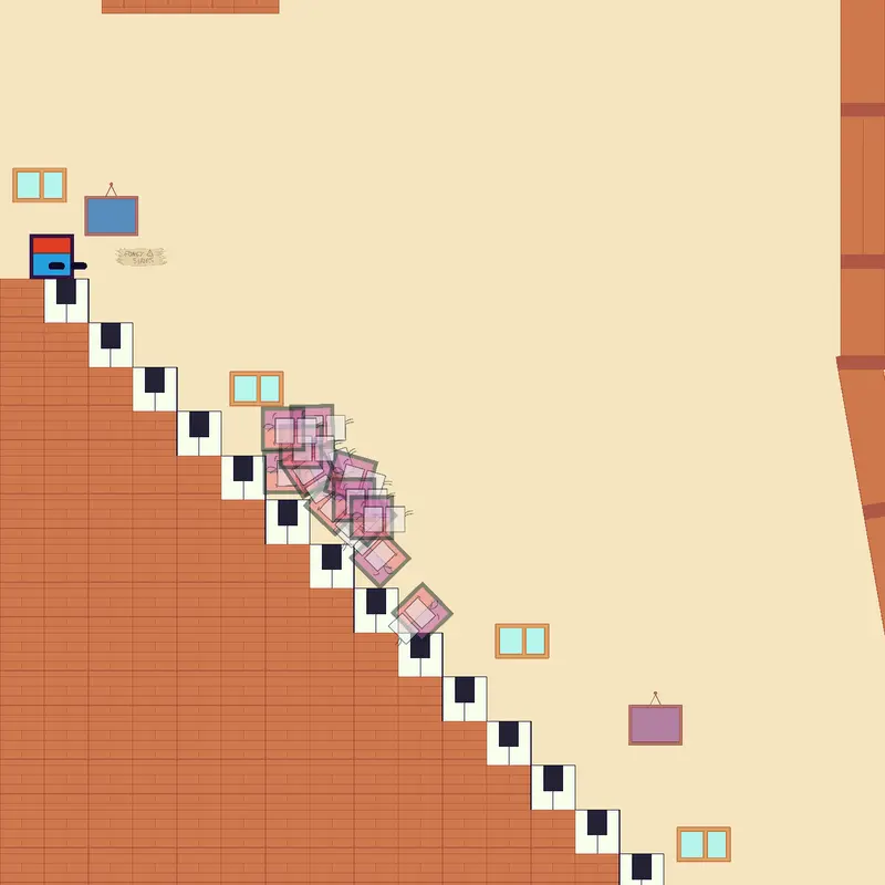 Funky stairs by @Blue112122