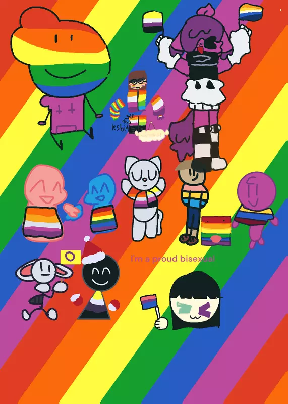 Pride flags by @V3R1TYF4N_X3
