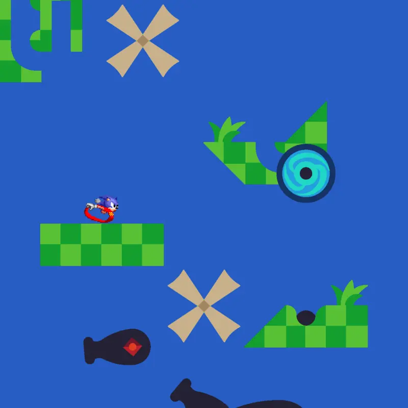 Sonic 1&3 + Golf by @MasterHedghog2015