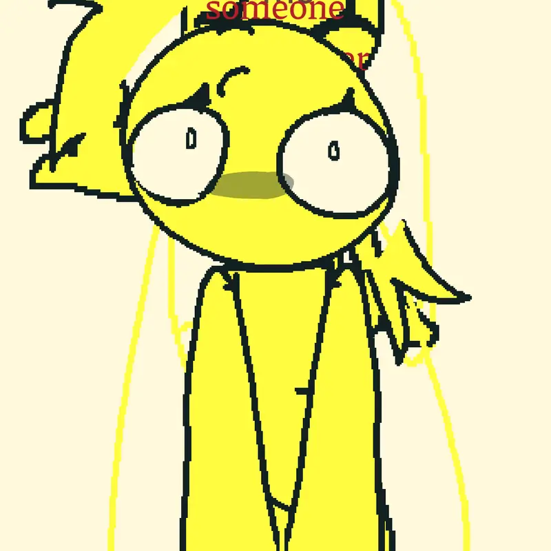 Sad by @sticker_the_stick_woman