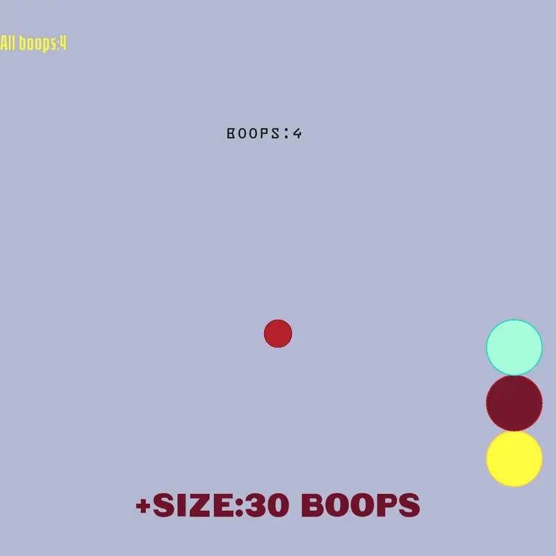 Boop game by @GGPV800