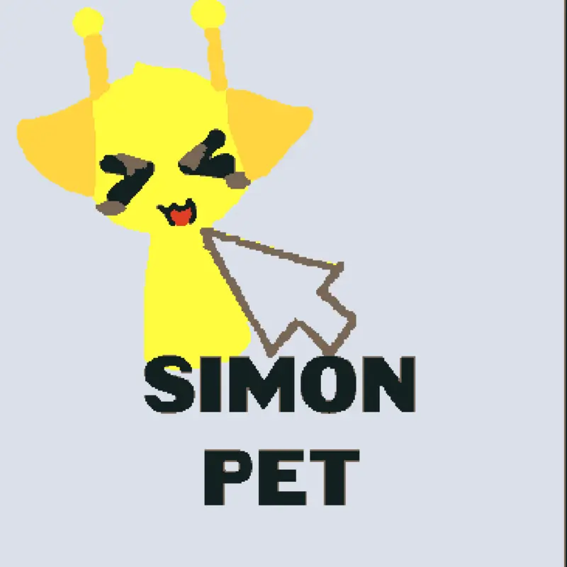 Simon pet💛 by @KookooMartino