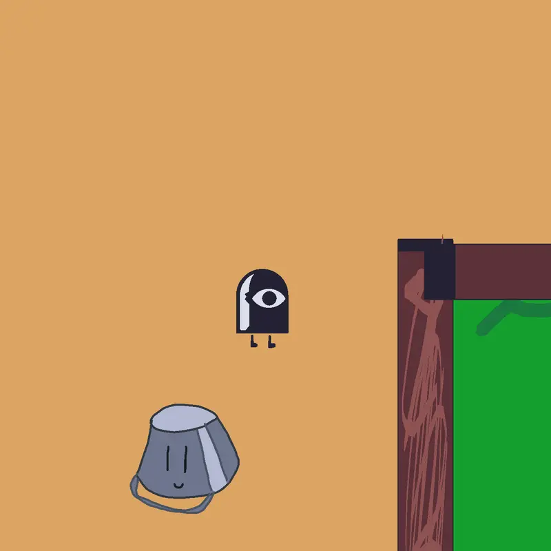 Evil buctket added! Hes harmless anyway by @chicampos14