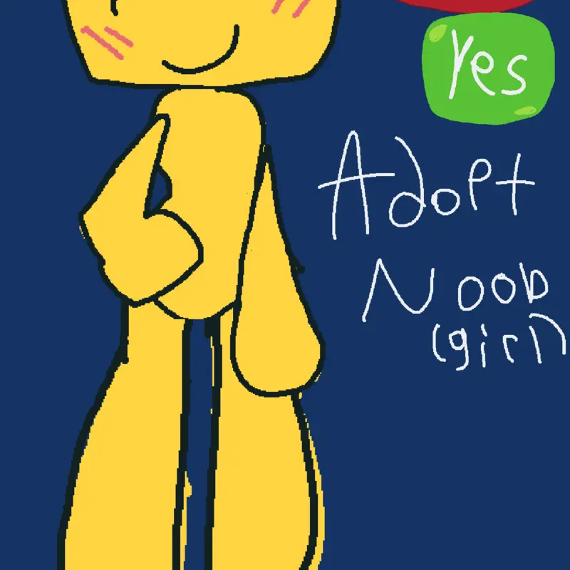 Noob wants you to adopt them by @nanandhda