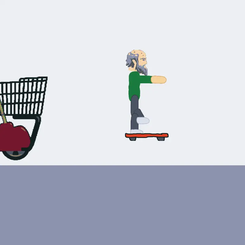 Happy Wheels vs Happy Wheels 2 by @CarlosYambo