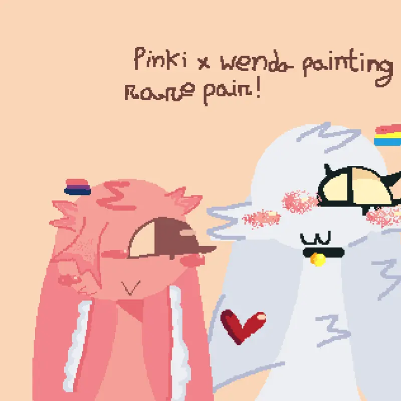 Yayay pink n wenda by @silverstreamfann