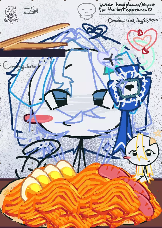 Mukbangiee!! by @TE4RDR0PL3T_