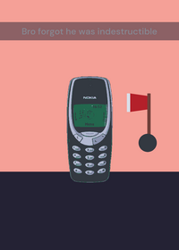 Nokia 3310 tried the Lobotomy trend