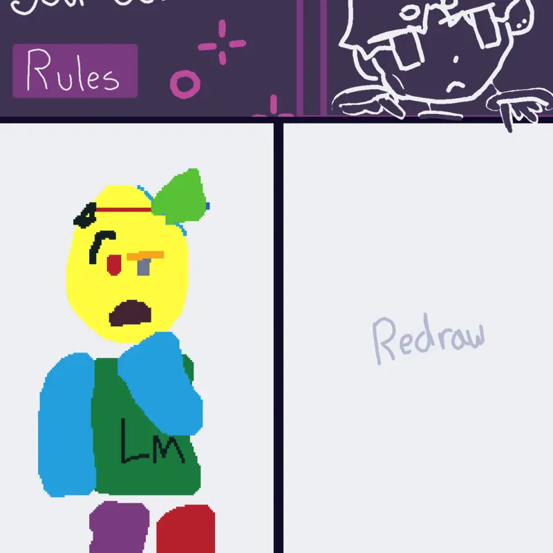 Drawing your oc! by @LARRYMAN