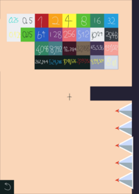 0.125 to 8M