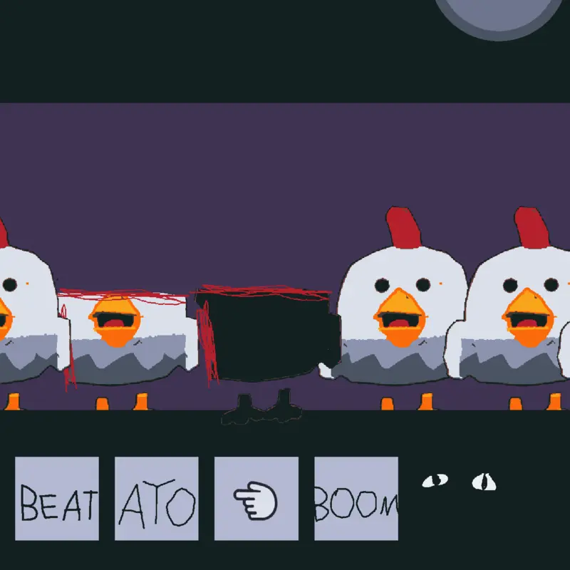 Sprunkchicken gun by @yellowgirl