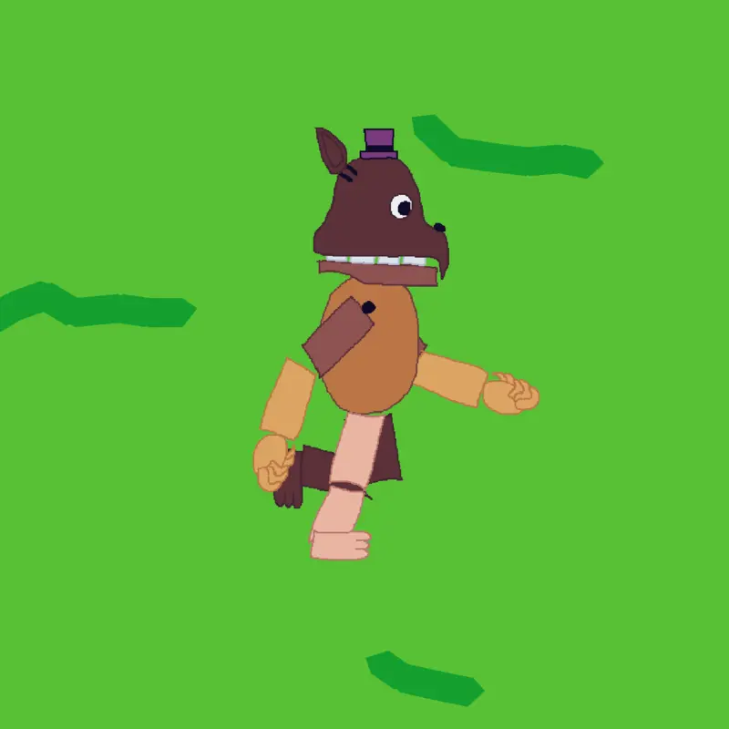 Sprinting Fredbear test by @Train12137