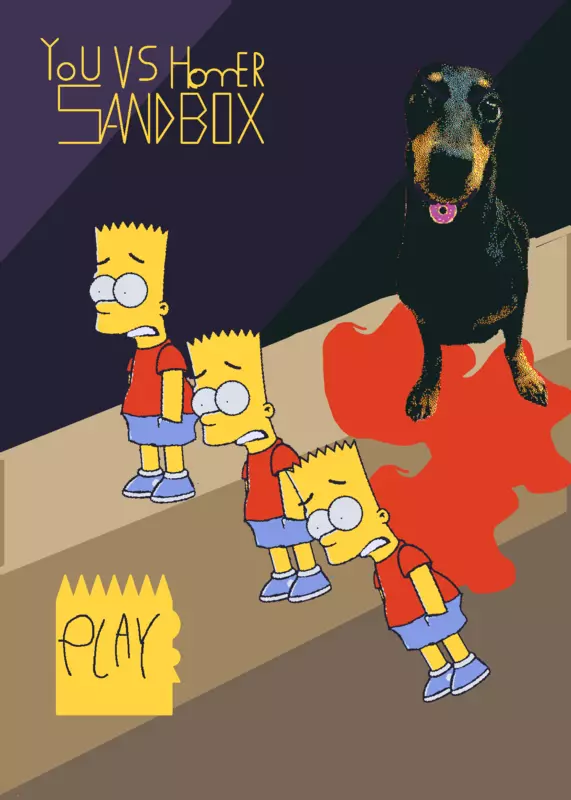 You vs homer sandbox by @cattygames