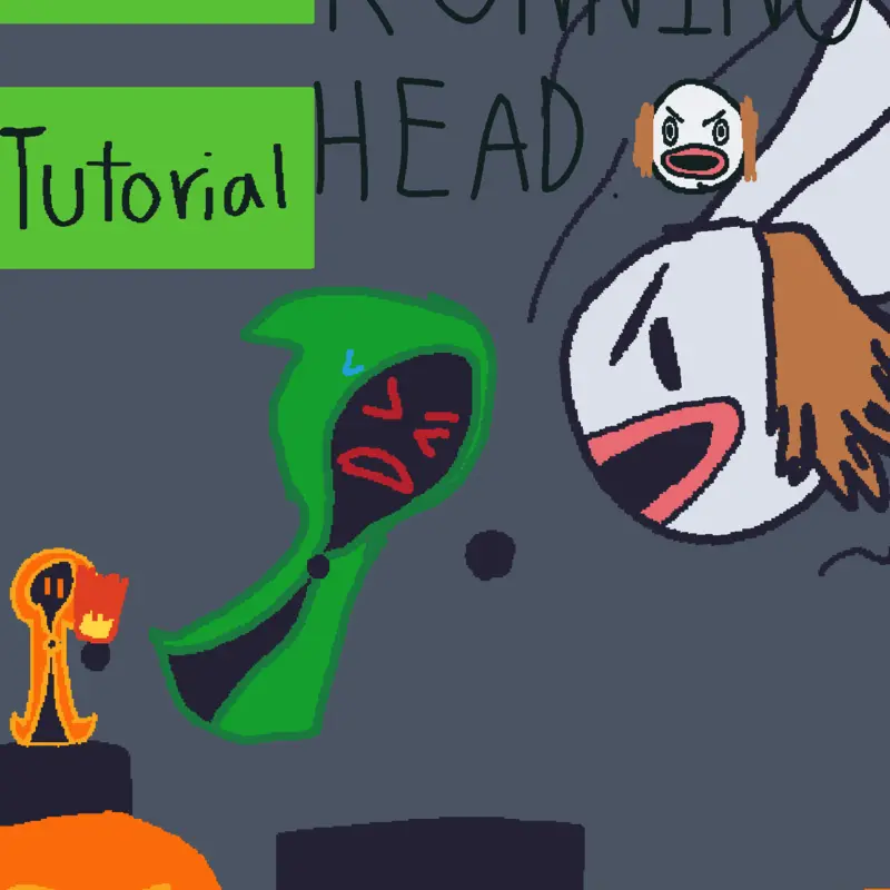 Escape running head fanmade by @classicer_2