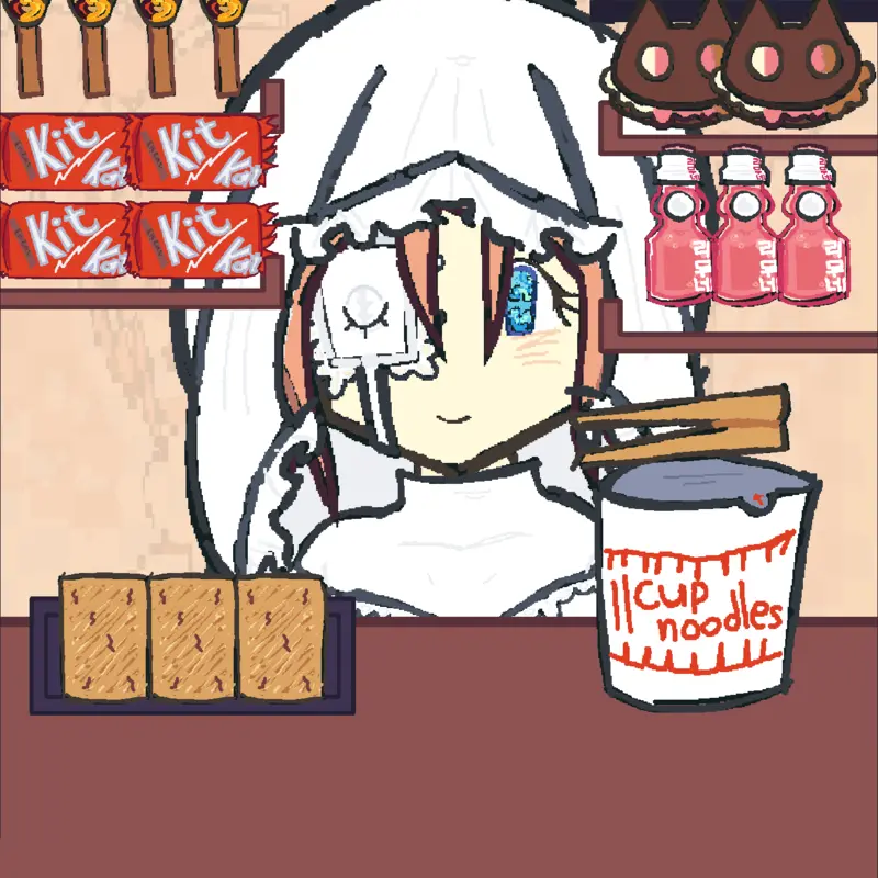 S-chan mukbang :P by @ilikecookiesandoranges