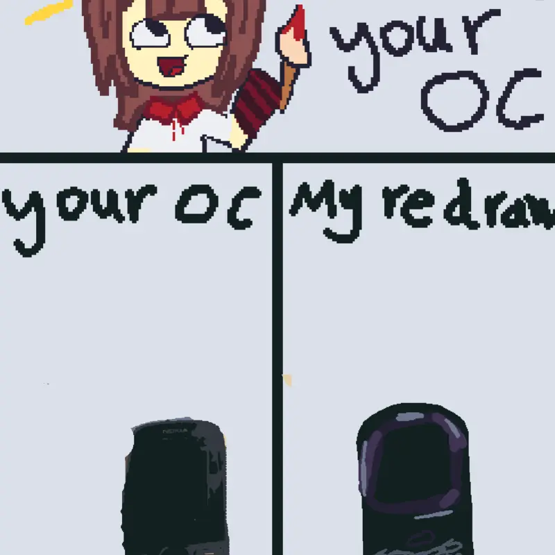Oc redraew by @young_gold