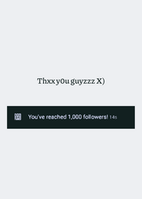 Thankz youz :3