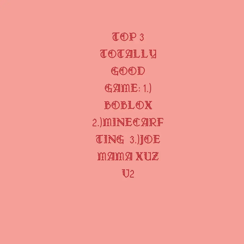 Top 5 cuuul gems by @MonopoolyIdkig